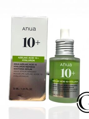 Anua Azelaic Acid 10 Hyaluron Redness Soothing Serum, Facial Serum for Sensitive